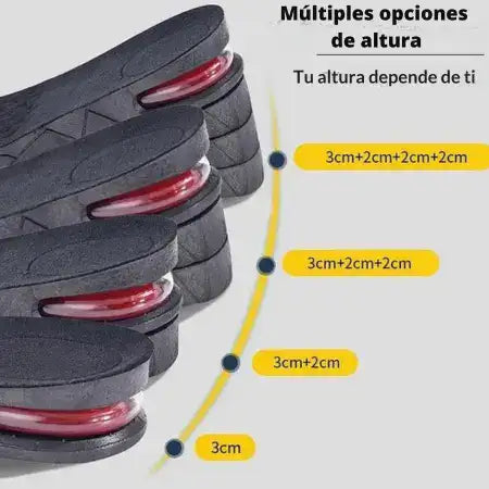 Plantillas Ortopédicas ®ElévatePro AJUSTABLE A TU MEDIDA