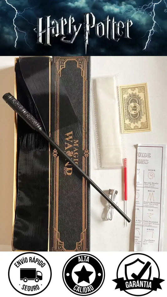 Varita Mágica lanza hechizos- Harry Potter