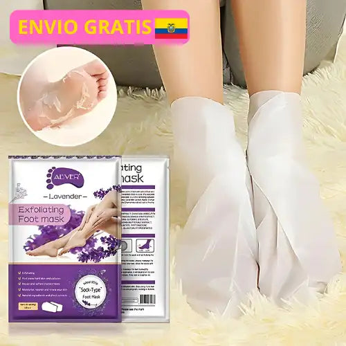 Máscara Peeling para Pies Suaves - Elimina Callos y Hongos Eficazmente sin Dolor